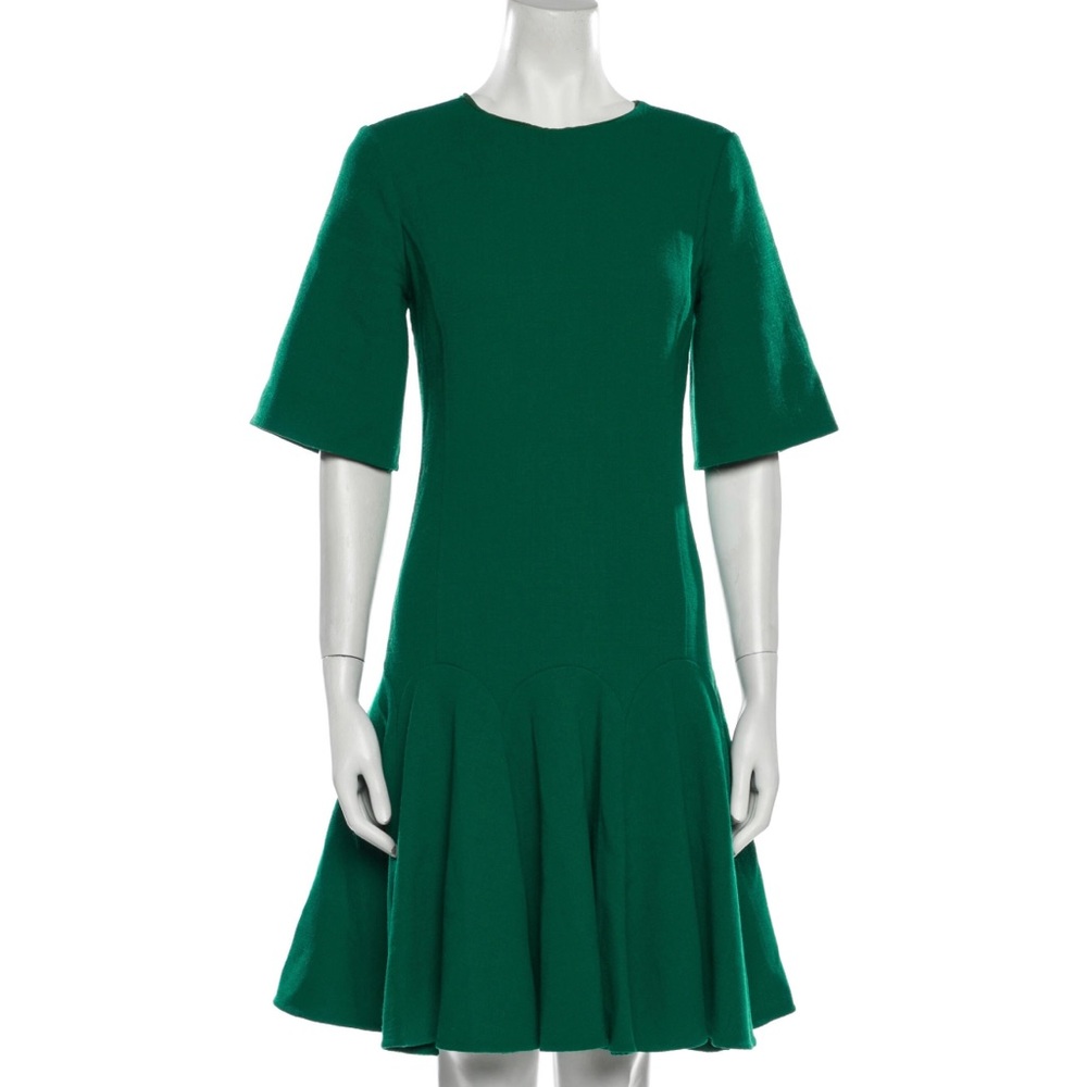 Oscar de La Renta Green Dress 2019